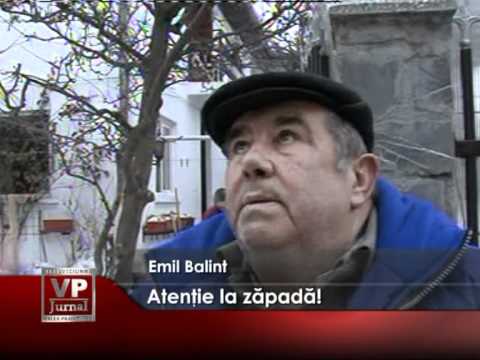 Atenţie la zăpadă!