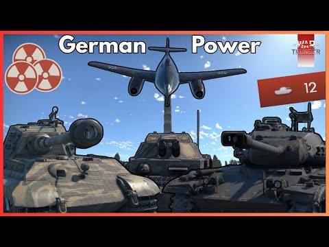 Germanys Most Balanced Lineup (War Thunders Deadliest Lineups #4 - Germany 6.7)