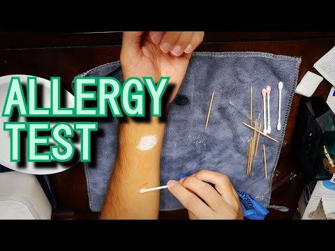 Allergy Test | No Talking | Unintentional ASMR