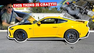 FIRST DRIVE in My 900HP WHIPPLE Supercharged 2024 Mustang GT!!! *YOU NEED THIS!!!*