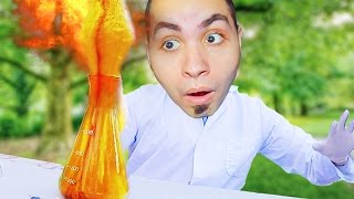 CREARE UN VULCANO DI SCHIUMA!! - ESPERIMENTO EPICO