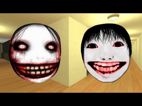 Scary Eyeless And Yoshie Nextbot Gmod