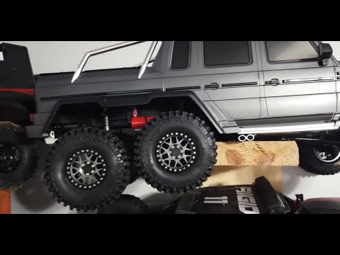 TRAXXAS TRX6 1.9 PROLINE HYRAX STRETCHED OVER 2.2 CHANQISH BEADLOCKS
