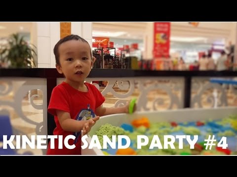 KINETIC SAND PARTY | Part 4 | How to Make Colors Kinetic Sand Colors Underwater Animal by HT BabyTV Video