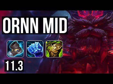 ORNN vs ZED (MID) | 5/1/10, 800+ games, 1.0M mastery | KR Master | v11.3