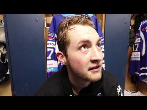 Adam Larkin po zápase s Trenčínom (39. kolo)