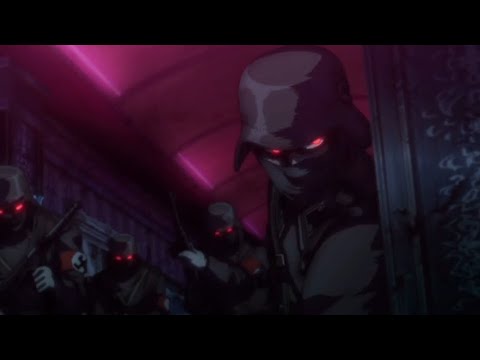 Nazi Vampires in Hellsing Headquarters (3) - Hellsing Ultimate - English Dub 