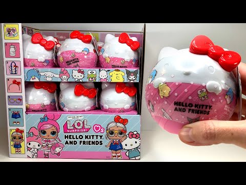 NEW!!! LOL Surprise Dolls loves HELLO KITTY & Friends  - FULL CASE unboxing