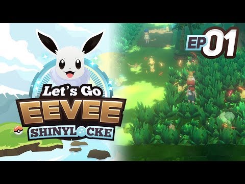 Pokemon Let's Go Eevee Shinylocke Ep. 1: The Hypest First Encounter!