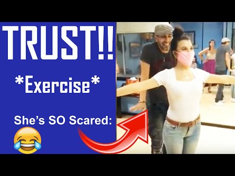 How to TRUST your DANCE Partner? Here is an exercise: 😉 ❤️