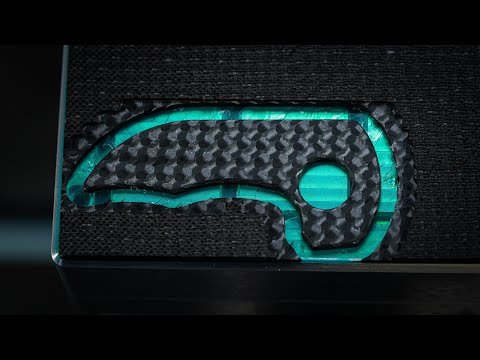 How We Cut Carbon Fiber Inlays