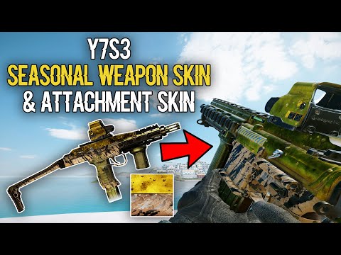 Y7S3 SEASONAL WEAPON SKIN "Weathered Partner" + Attachment Skin - IN-GAME Showcase - Rainbow6 Siege