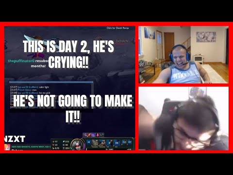 Tyler1 Reacts to Yassuo SMASHING his Keyboard in SILVER ELO *FULL* | 10k BET Day 2