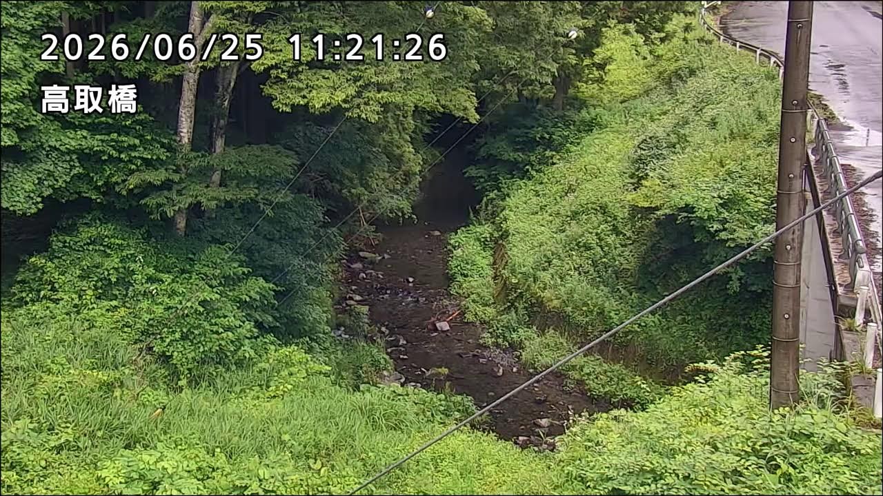 Live webcam view of Takatori Bridge River View