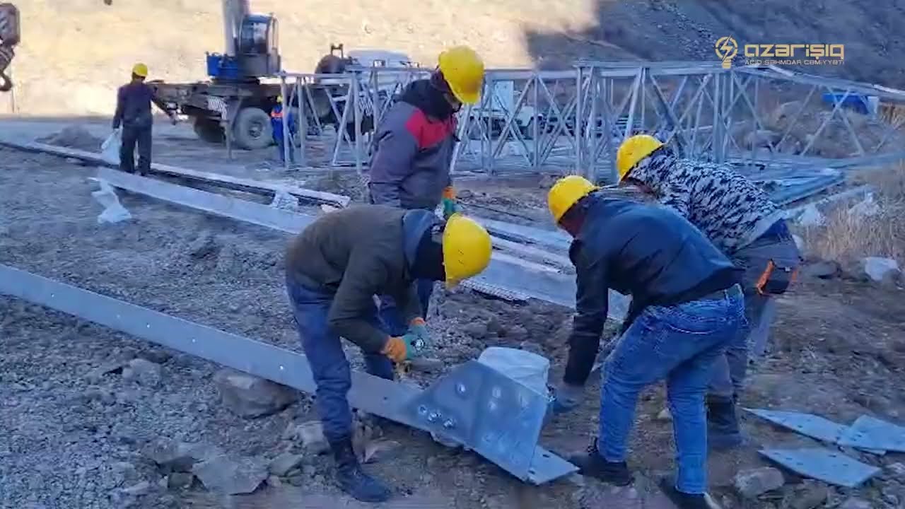 Kəlbəcər və Laçında enerji infrastrukturu yenidən qurulur