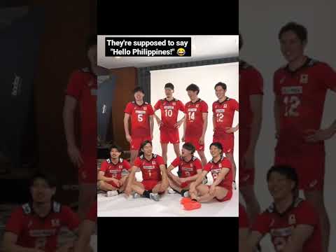 HAHA! CUTE BLOOPERS FROM JAPAN MEN'S VOLLEYBALL TEAM !