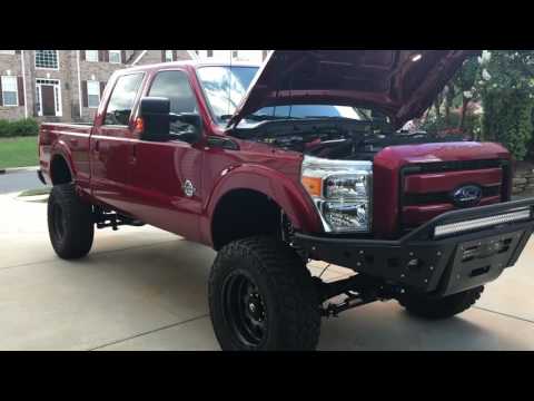 2016 Ford F250 Lariat Superduty 6.7L Powerstroke Tuned, Deleted and Lifted
