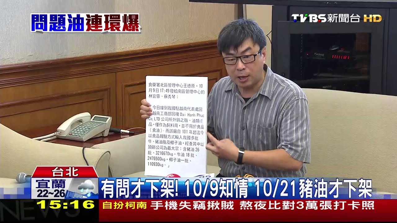 劣油風暴／牛油染飼！衛福部隱匿　全民吃黑油13天