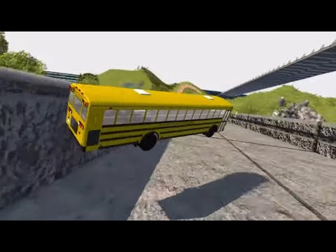 BeamNG.Drive — Death Falls Crashes #3