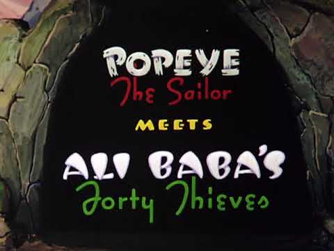 [RECREATION] "Popeye Meets Ali Baba's Forty Thieves" (1937) Opening and Closing Titles [TV Print]