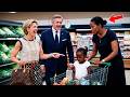 Rich Woman Laughs at Single Mom and Child in Grocery Store, Unaware Who’s Watching