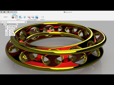 Interlaced Mobius - Fusion 360