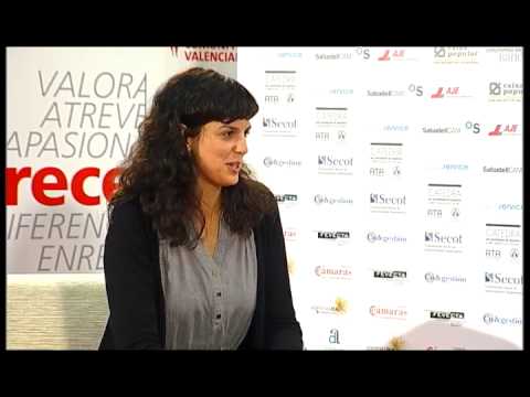 Mara Llinares en el Da de la Persona Emprendedora de la Comunitat Valenciana 2012