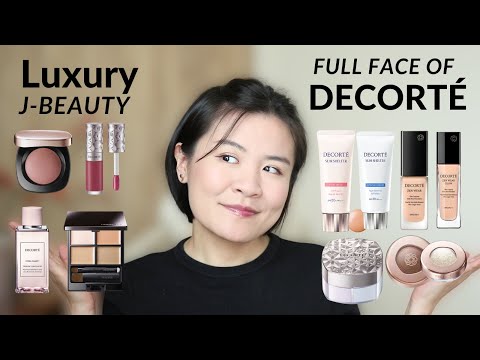 WORTH THE PRICE TAG?💸 LUXURY J-BEAUTY: FULL FACE OF DECORTÉ
