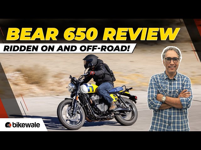 Royal Enfield Bear 650 Review | Is it Better Than Interceptor 650? | BikeWale - BikeWale