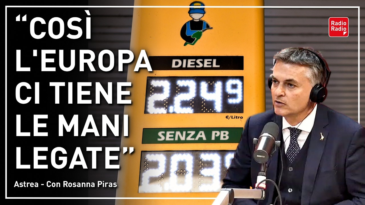 "CARO BENZINA? STIAMO PAGANDO PER IL GREEN DELL'UE (CHE ORA CI BLOCCA)" | Viceministro Edoardo Rixi