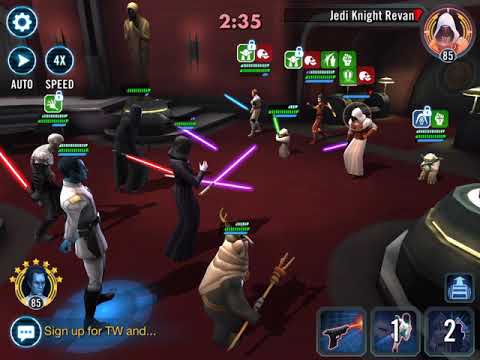 Ewok elder vs revan real arena mods.