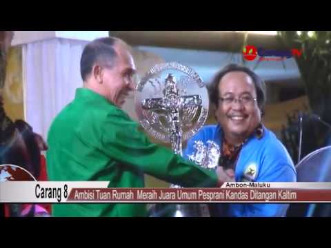 Kalimantan Timur Juara Umum Pesparani Nasional I Di Kota Ambon