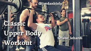 Classic Upper Body Workout with @JordanBelougneJoly