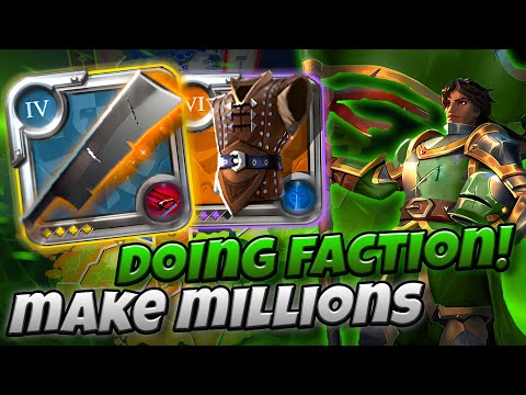 Zero to Hero in the new faction realm divided update | Albion Online | Solo Mists | Profit!