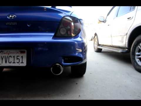 2001 Hyundai Tiburon OBX Catback Exhaust