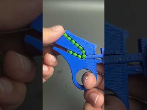 3D Printed bb shooter #3dprintable #3dprinter #satisfying #3dprinting #shorts