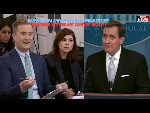 KIRBY: dozen UNRWA employees not impugn entire agency! No Border Vetting Not Comport With Reality