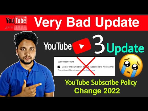 3 BIG YouTube New Update 2022  Youtube Latest Update  Big Change inYoutube Policy