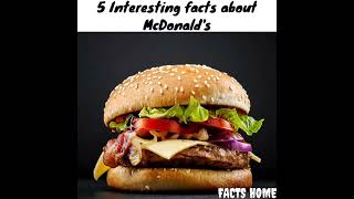 Interesting facts about McDonald's#shorts#mcdonalds