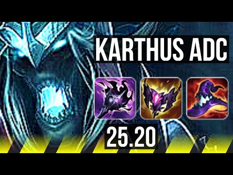 KARTHUS & Nautilus vs JINX & Thresh (ADC) | 65k DMG | EUW Diamond | 25.20