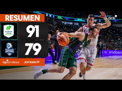 Unicaja - MoraBanc Andorra (91 - 79) RESUMEN | Liga Endesa 2025-2026