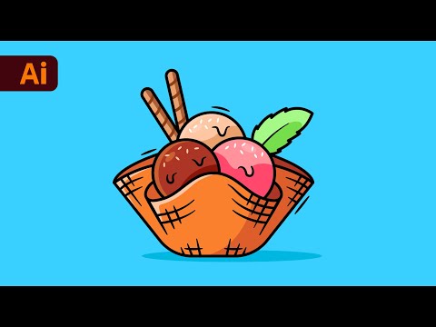 How to Draw Flat Design Cars in Adobe Illustrator Ferrari 330 P3 Speed Art