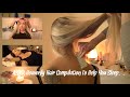 ASMR Two Hours of Heavenly Hair Attention | Brushing, Combing, Scalp Treatments & Massage NO TALKING