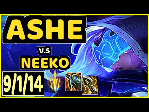 REKKLES (ASHE) vs NEEKO - 9/1/14 KDA BOTTOM ADC CHALLENGER GAMEPLAY - EUW
