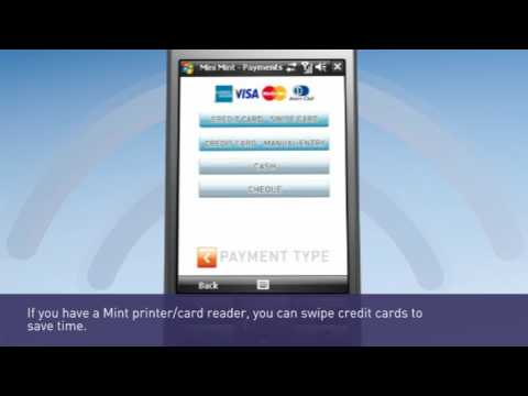 MiniMint - Windows Mobile - 8. Swipe cards