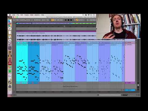 The structure of the Bach Chaconne