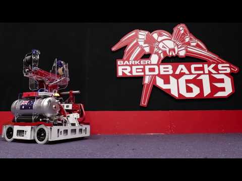 Barker Redbacks FRC Team 4613 - Robot Reveal 2018