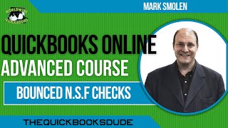 QuickBooks Online Bounced Checks