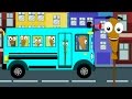 Broomstick Wheels On The Bus Go Round And Round Nursery Rhyme Fro Children