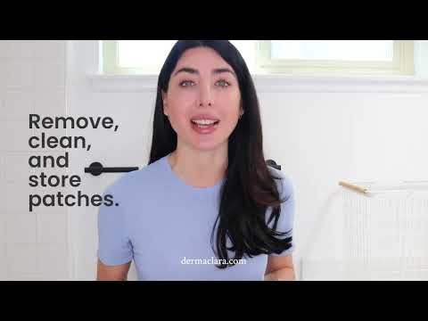 Part of a video titled How to Reuse Your Patches Up to 30 Times - YouTube